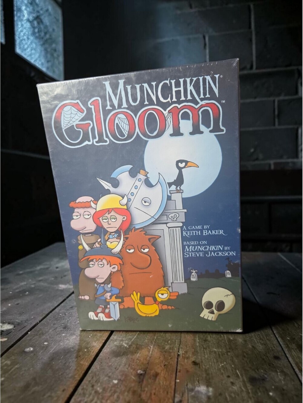 Atlas Games "Munchkin Gloom" by Steve Jackson 2015 Brand New in Seal Box